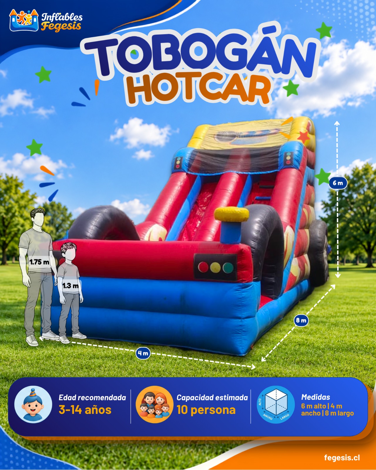 Tobogán Hotcar